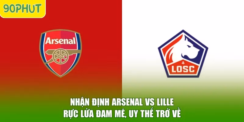 Nhận Định Arsenal Vs Lille – Rực Lửa Đam Mê, Uy Thế Trở Về